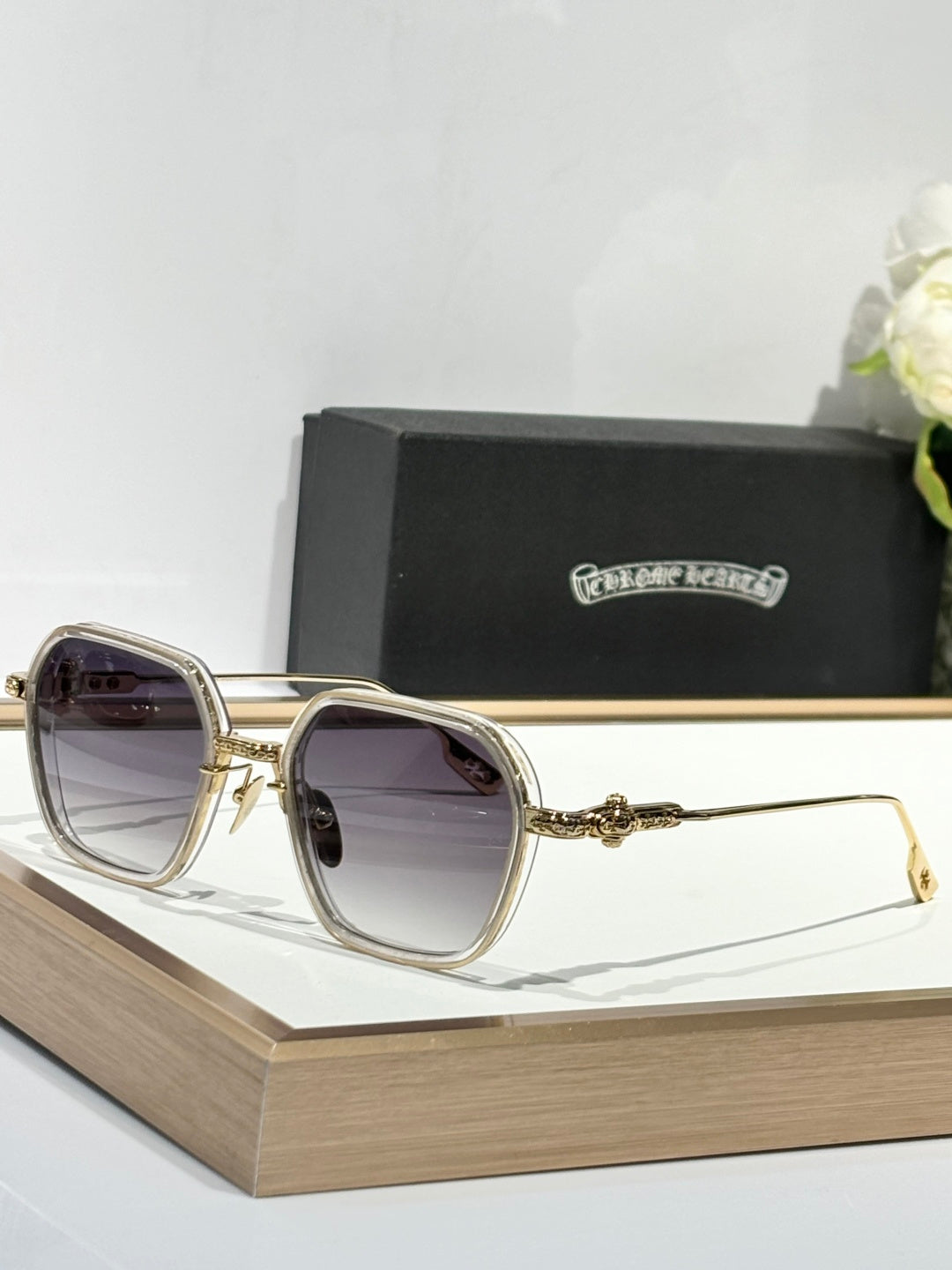 Chrome Hearts DANGER ZONE Sunglasses